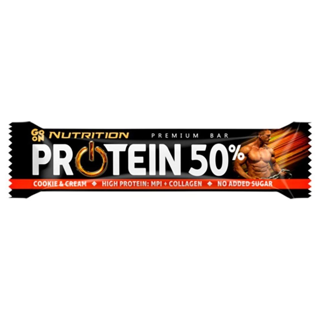 GO ON Nutrition Premium Bar Protein 50% Cookie & Cream