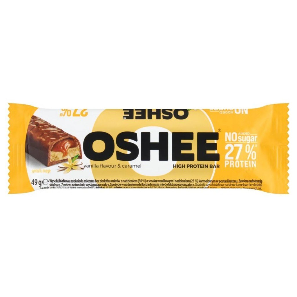 OSHEE High Protein Bar wanilia i karmel 49 g