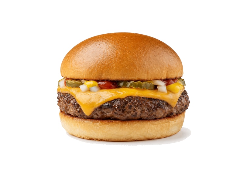 Cheeseburger – białko 13g, kalorie 263 kcal, węglowodany i tłuszcz na 100g | zdrowe odżywianie