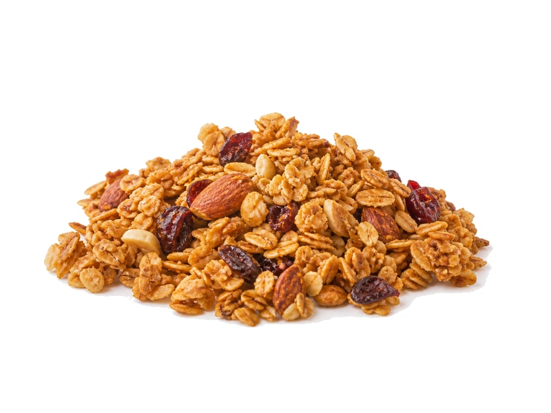 Granola – białko 10g, kalorie 471 kcal, węglowodany i tłuszcz na 100g | zdrowe odżywianie