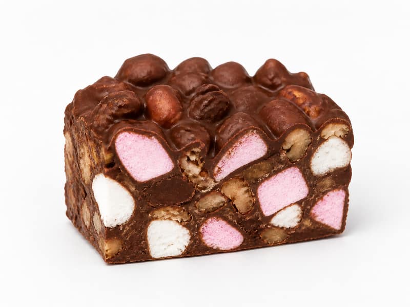 Rocky Road – białko 5g, kalorie 480 kcal, węglowodany i tłuszcz na 100g | zdrowe odżywianie
