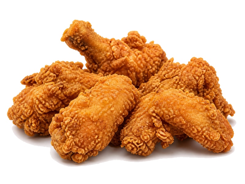Skrzydełka KFC-style – białko 20g, kalorie 290 kcal, węglowodany i tłuszcz na 100g | zdrowe odżywianie