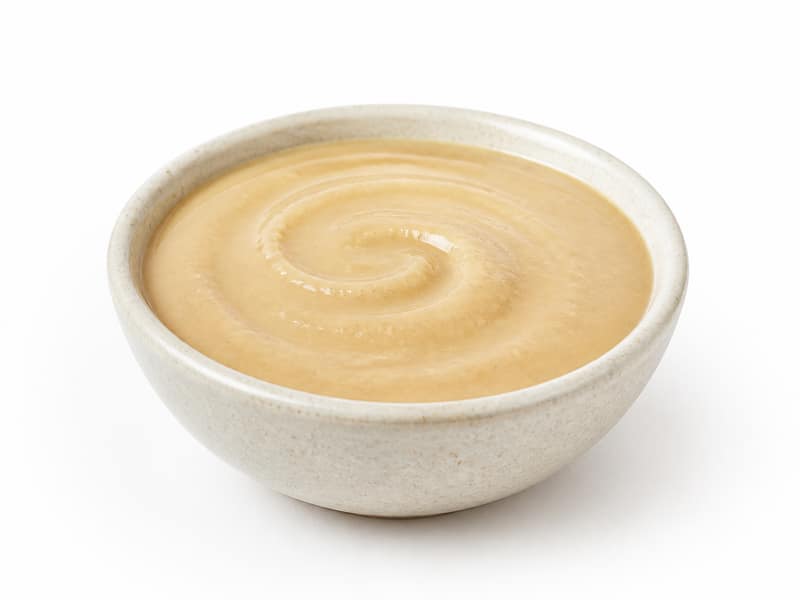 Tahini (pasta sezamowa) – białko 17g, kalorie 595 kcal, węglowodany i tłuszcz na 100g | zdrowe odżywianie
